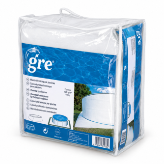 Tapis de sol feutrine piscine hors-sol ovale - 525 x 325 cm