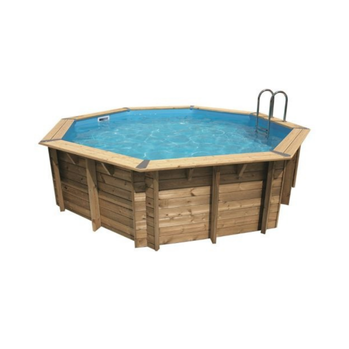 Piscine Ubbink bois Océa - Ø 430 x H 120 cm (Filtre à sable)