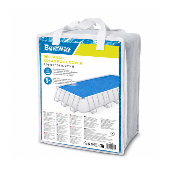 Bâche à bulles Bestway 404 X 201 cm