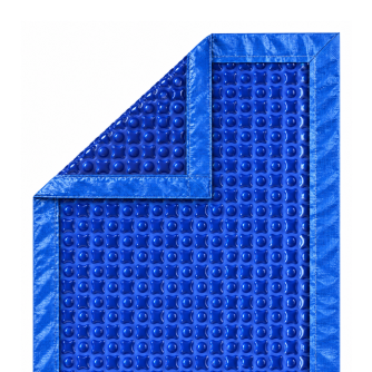 Bâche à bulles 500 microns Oxo Bleu – Sur-Mesure & Performante