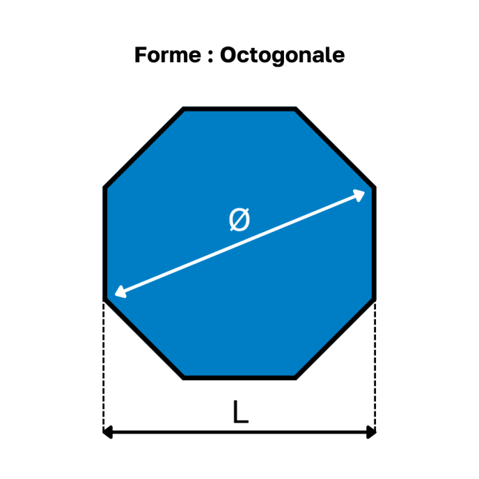 Bâche à bulles Ubbink Ø 510 cm Octogonale
