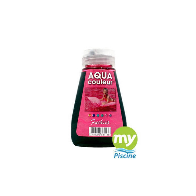 Aquacouleur Fuchsia - Colorant pour piscine sans danger