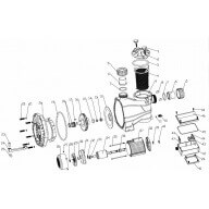 Turbine 0,50 cv Triphasé MCB-MCQ