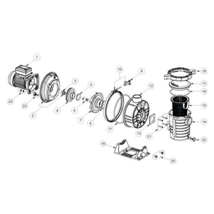 Joint de liaison préfiltre/hydraulique PPE Ultraflow