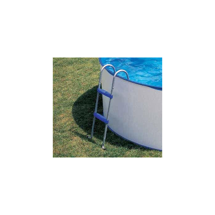 Echelle 2 x 2 marches pour piscines hors-sol de hauteur 0,90 m