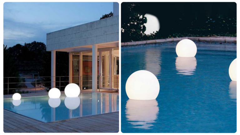 Piscine et Aménagement Extérieur : Inspirations Boules lumineuses LED flottantes MultiBright
