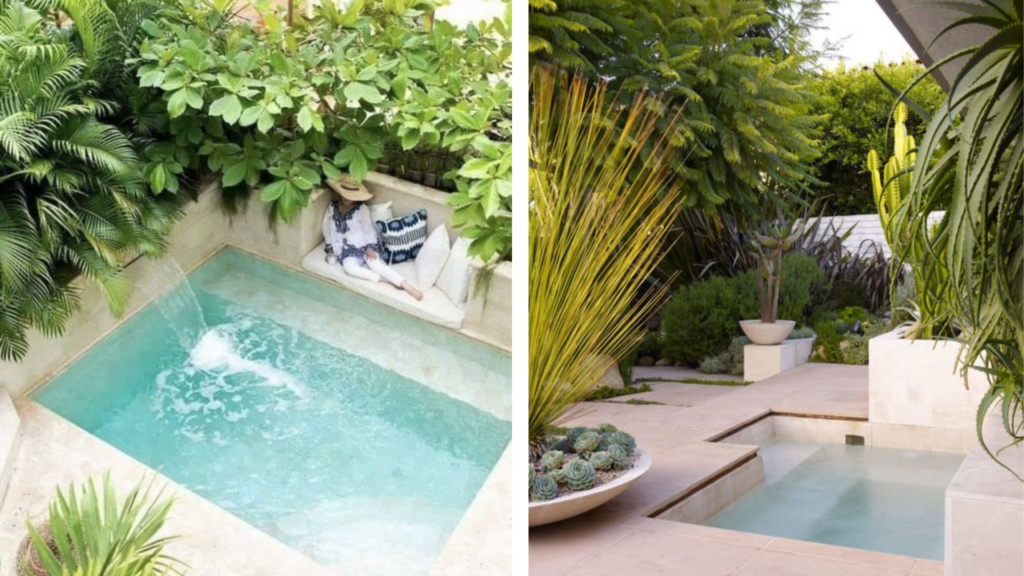 Inspirations pour créer une oasis de verdure autour de sa petite piscine et créer un espace naturel et apaisant
