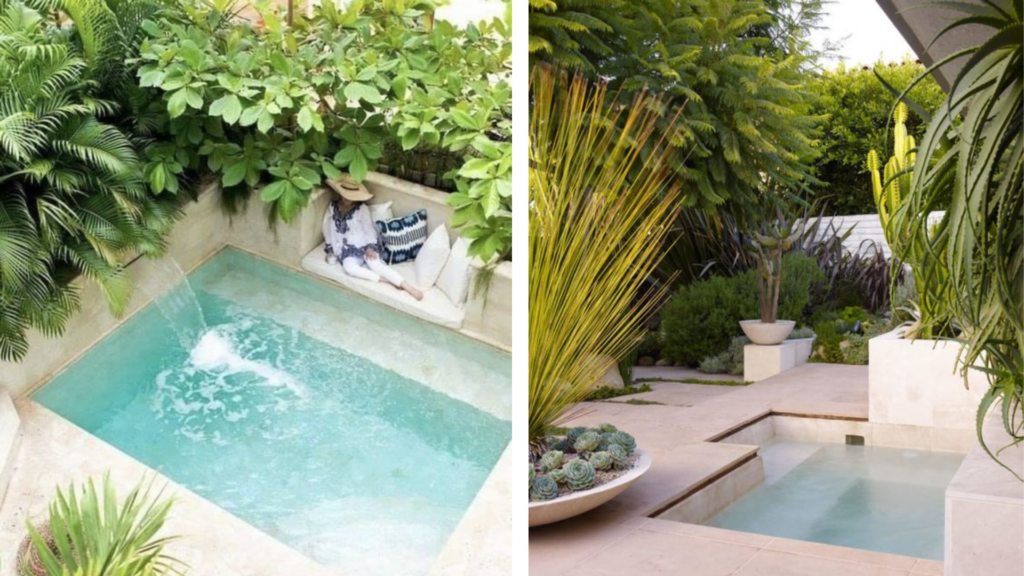 Inspirations pour créer une oasis de verdure autour de sa petite piscine et créer un espace naturel et apaisant