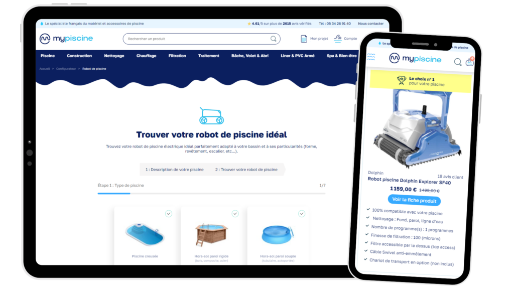 9 critères pour choisir son Robot de Piscine configurateur de robot électrique pour piscine