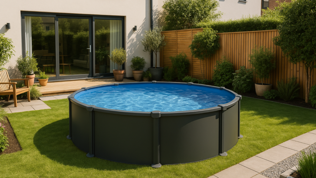 piscine hors sol acier