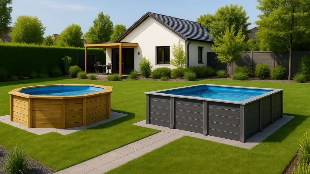 Piscine Hors Sol Bois vs Composite : Le Comparatif 2026 Piscine Hors Sol Bois ou Composite : Le comparatif