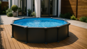 peut on enterrer une piscine hors sol acier ?