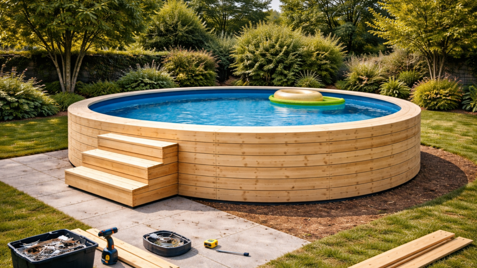 Habillage Piscine Tubulaire Canissenull