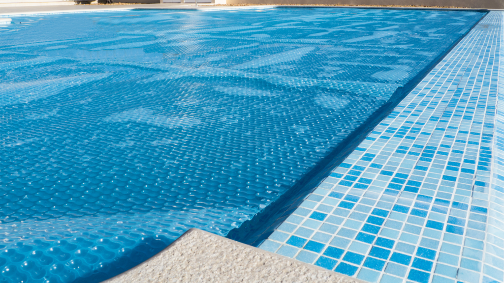 Bâche à bulles piscine