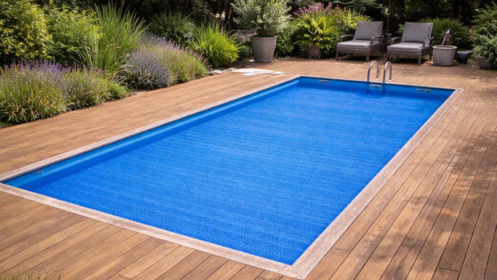 Bâche à Bulles pour piscine rectangulaire