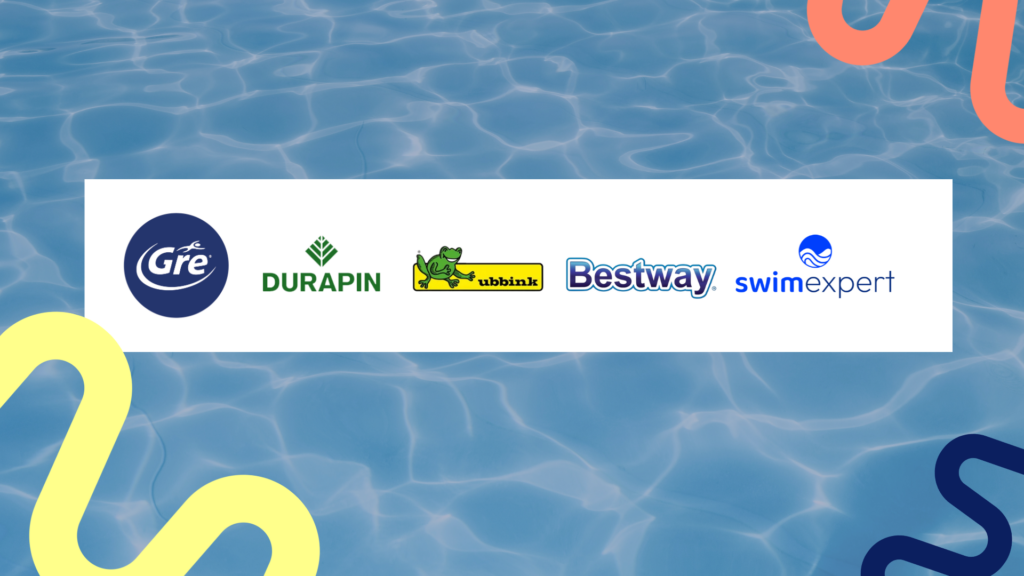 Marques de bâche à bulles piscine hors sol