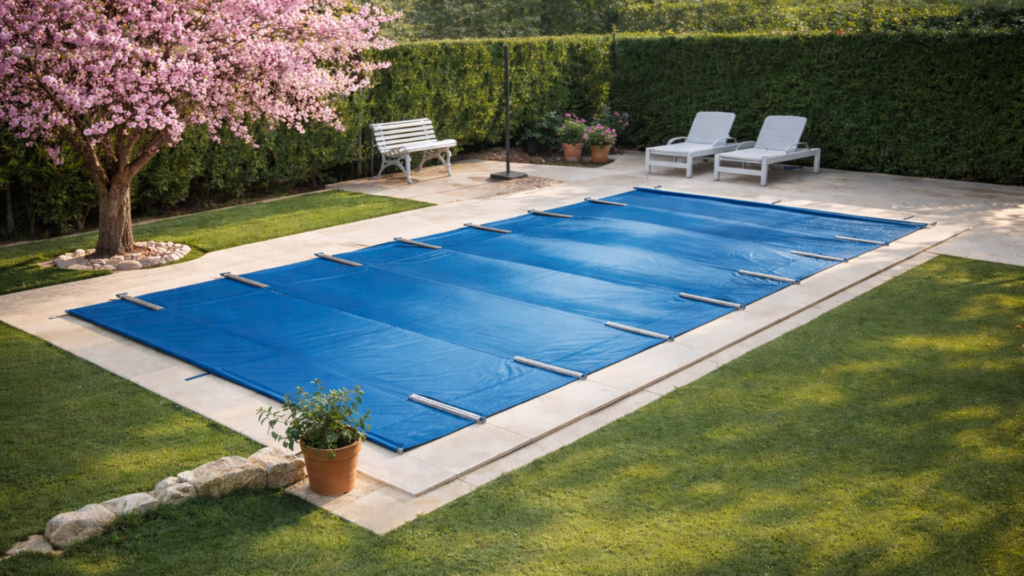 marques Bâche à barres piscine