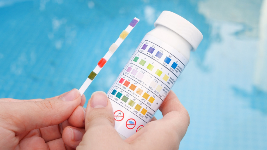 Bandelettes de tests piscine
