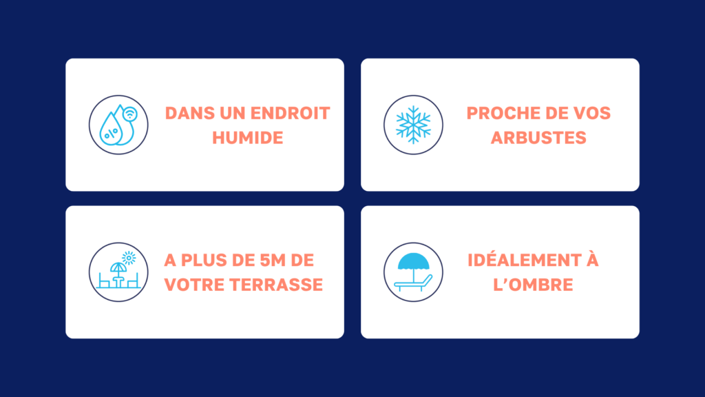 Anti-moustique : bien les placer dans son jardin