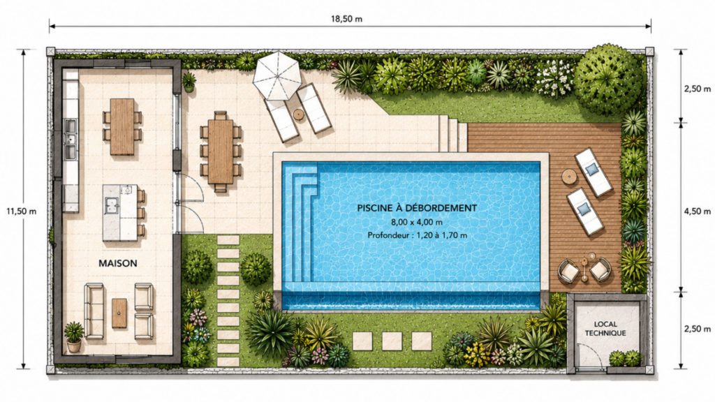Plan Piscine