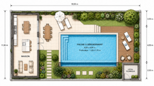 dessiner plan piscine