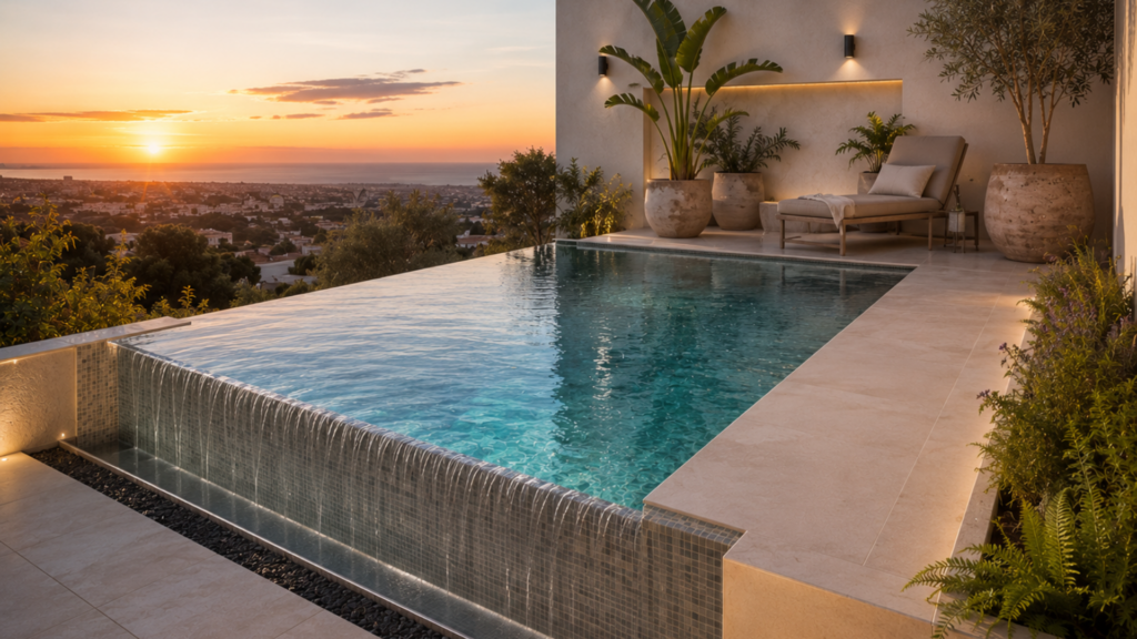 Mini-Piscine : Combien coûte une Petite Piscine ? mini-piscine à débordement
