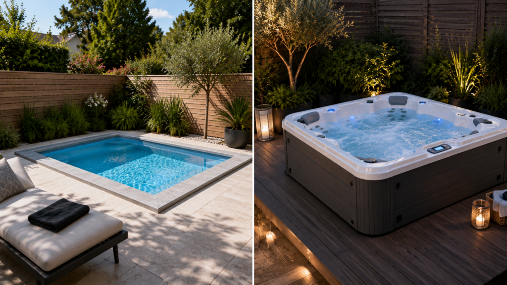 Mini Piscine ou Spa : Que choisir pour un petit extérieur ?