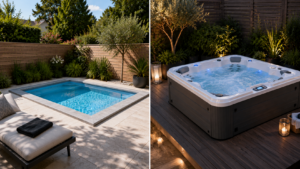 mini piscine ou spa
