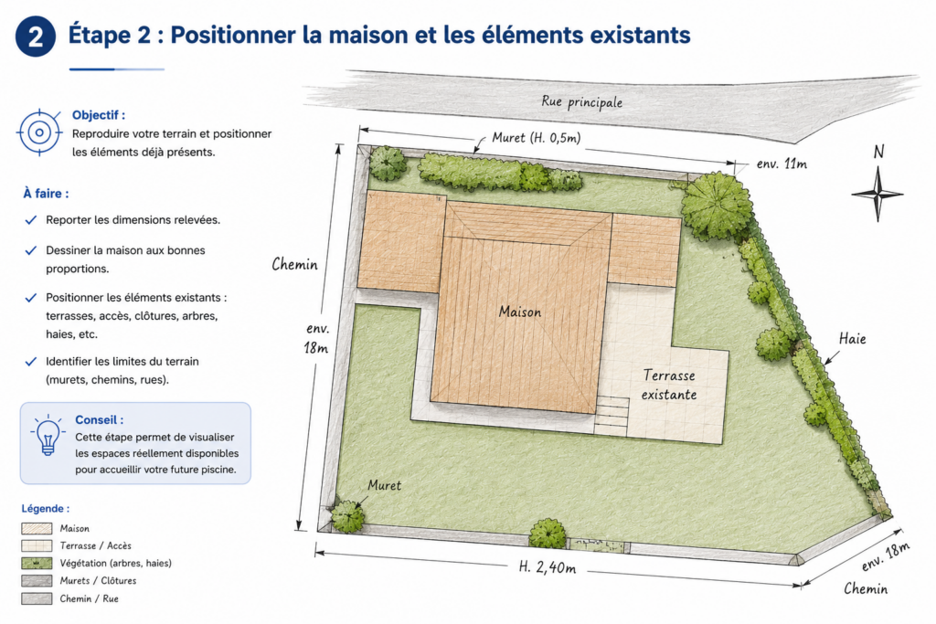 plan piscine