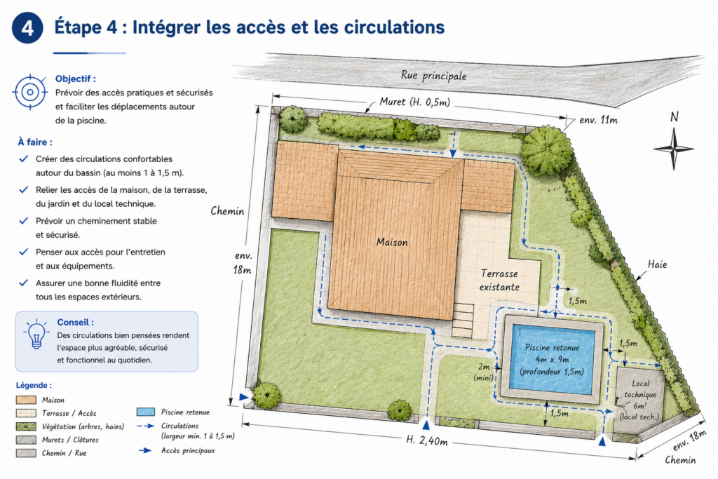 plan piscine