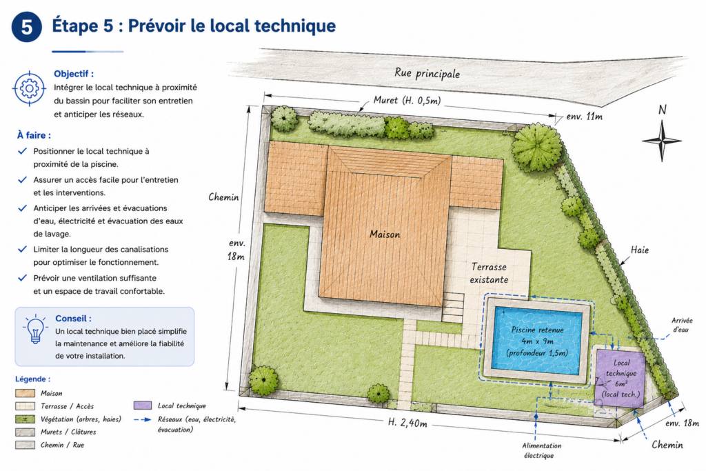 plan piscine