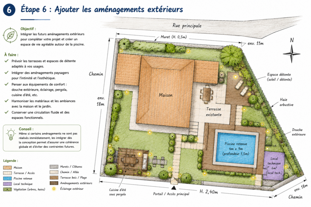 plan piscine