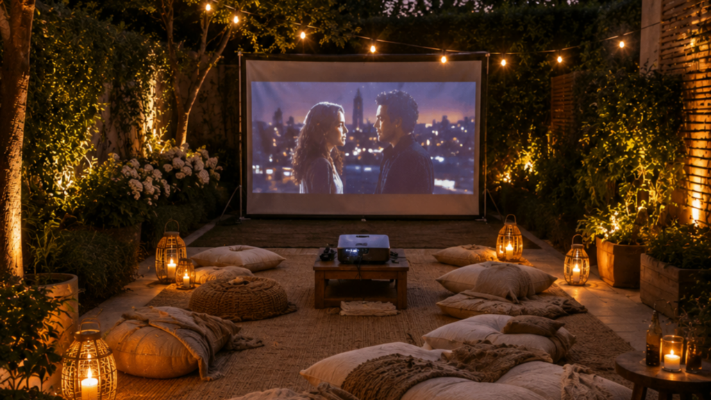 Que faire d'une Piscine non utilisée ? 12 Idées Tendance pour la Transformer Coin Cinéma Piscine