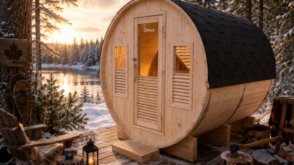 Sauna en Bois : Quelle Essence Choisir pour l'Extérieur ? Sauna extérieur Épicéa