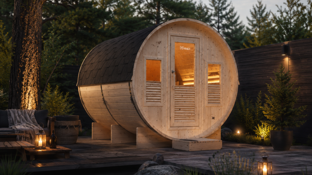 Comment installer un Sauna chez soi ? Sauna Installation en Exterieur