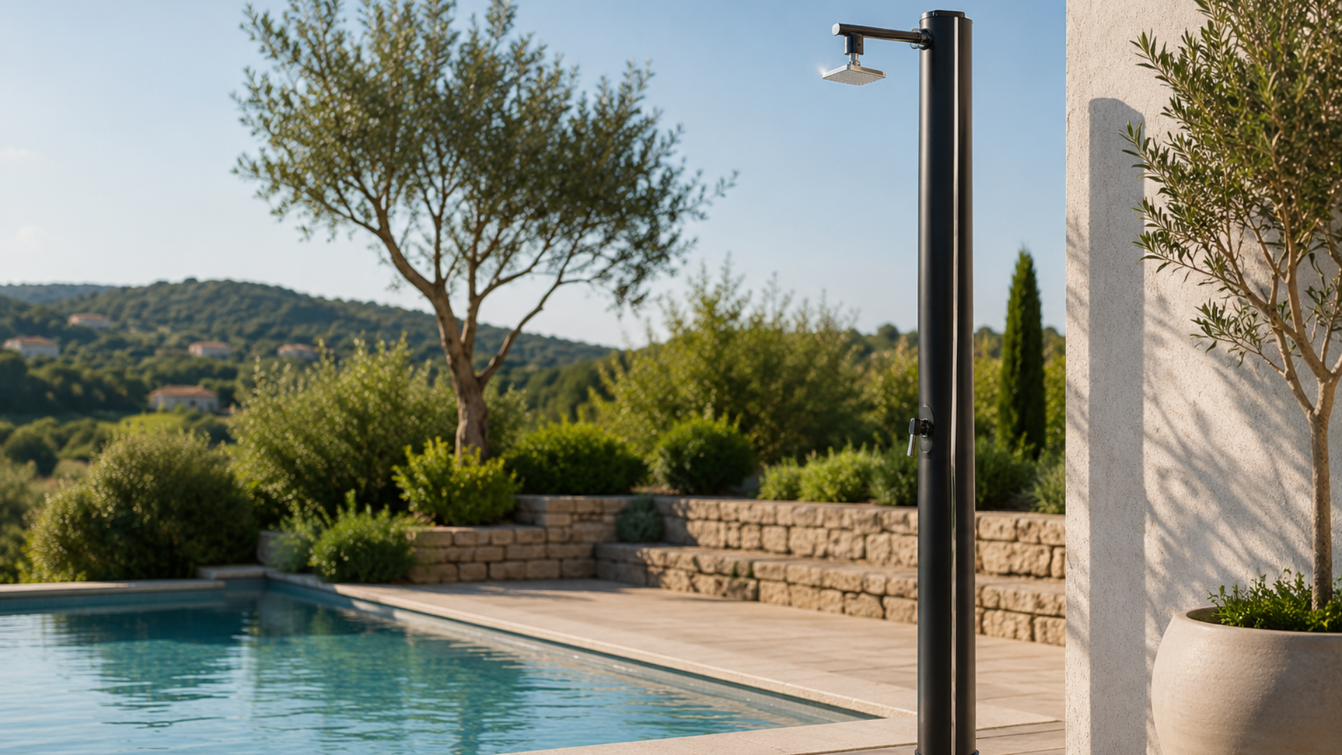 Les Meilleures Douches Solaires en 2026 : Guide d'Achat Douches solaires : Ubbink Solaris Luxe 25 L
