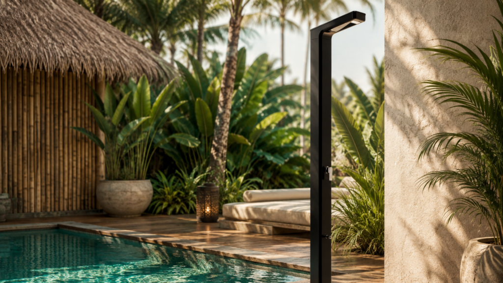 Les Meilleures Douches Solaires en 2026 : Guide d'Achat Douches solaires : Ubbink Solaris Premium Solar