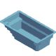 Robot piscine coque