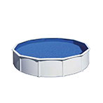 Piscine acier 1m22 - Bassins hors sol solides et faciles à installer