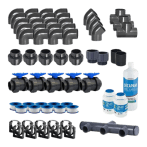 Kit Plomberie Piscine Complet Ø50 ou Ø63 | MyPiscine