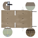 Bâche à Barres Sur-mesure pour Piscine