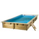 Piscine bois rectangulaire