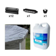 Kit d'hivernage piscine Gré Composite 664 x 386 cm