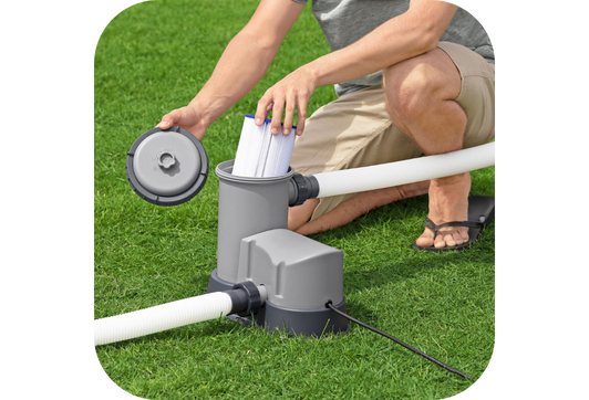 Compatible avec un large choix de piscines hors sol