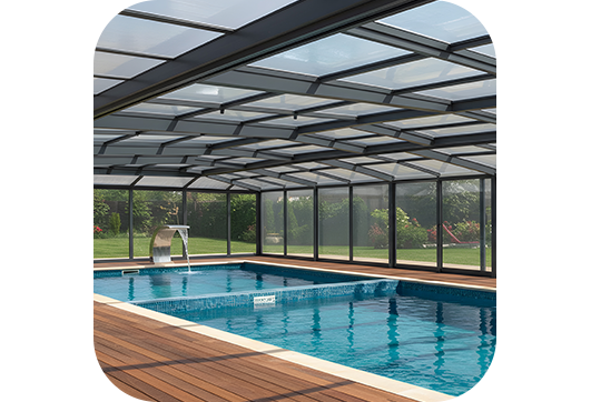 Pro Elyo Touch 8 Pompe à chaleur piscine avec abris