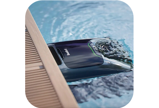 Robot piscine sans fil puissant