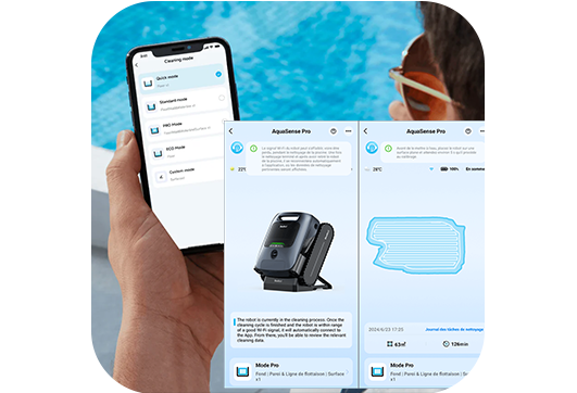 Application Mobile Beatbot AquaSense Pro