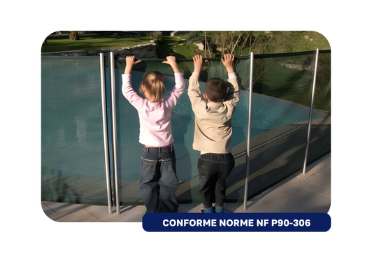 cloture pour piscine et protection des enfants