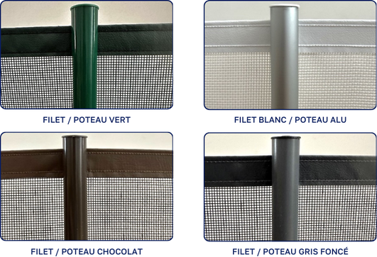 portillon cloture piscine beethoven couleurs disponibles