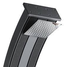 Pommeau anti-calcaire douche solaire Formidra Dada Curve